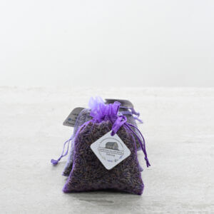 Lawenda za stodołą | Tabliczka Florencka Lawenda Woreczek z suszem Lawendowym - Grosso - Mały Organza