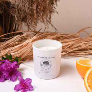 Lawenda za stodołą | Świeca Sojowa LAVENDER ORANGE Świeca Sojowa BERGAMOT-ORANGE